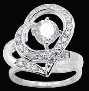 natural stone ring 