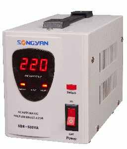  Digital Display Voltage StabilizerSDR-500VA