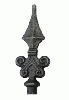 High-quality goods wrought iron gun pointed from QINGDAO OUGUAN WROUGHT IRON CO., LTD., BEIJING, CHINA